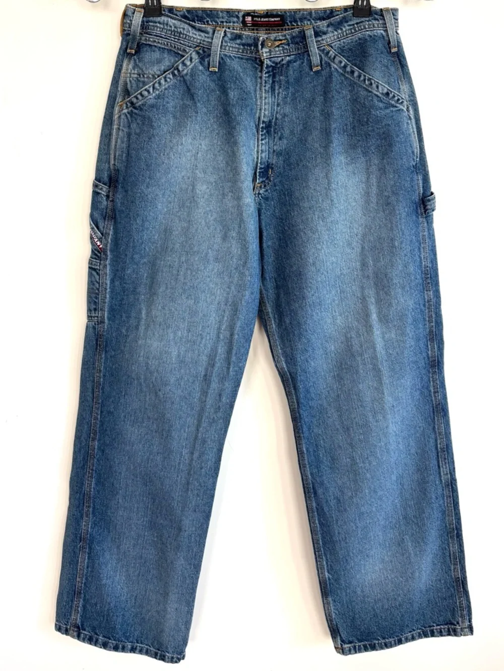 Vintage Polo by Ralph Lauren Men's Classic Carpenter Jeans with Logo 32 x 32